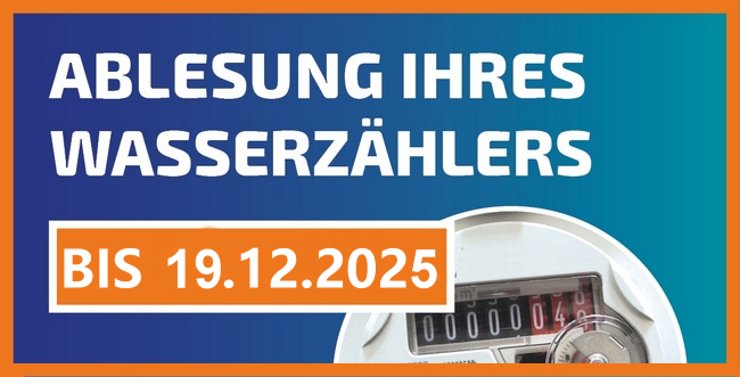 Ablesung Wasserzähler
